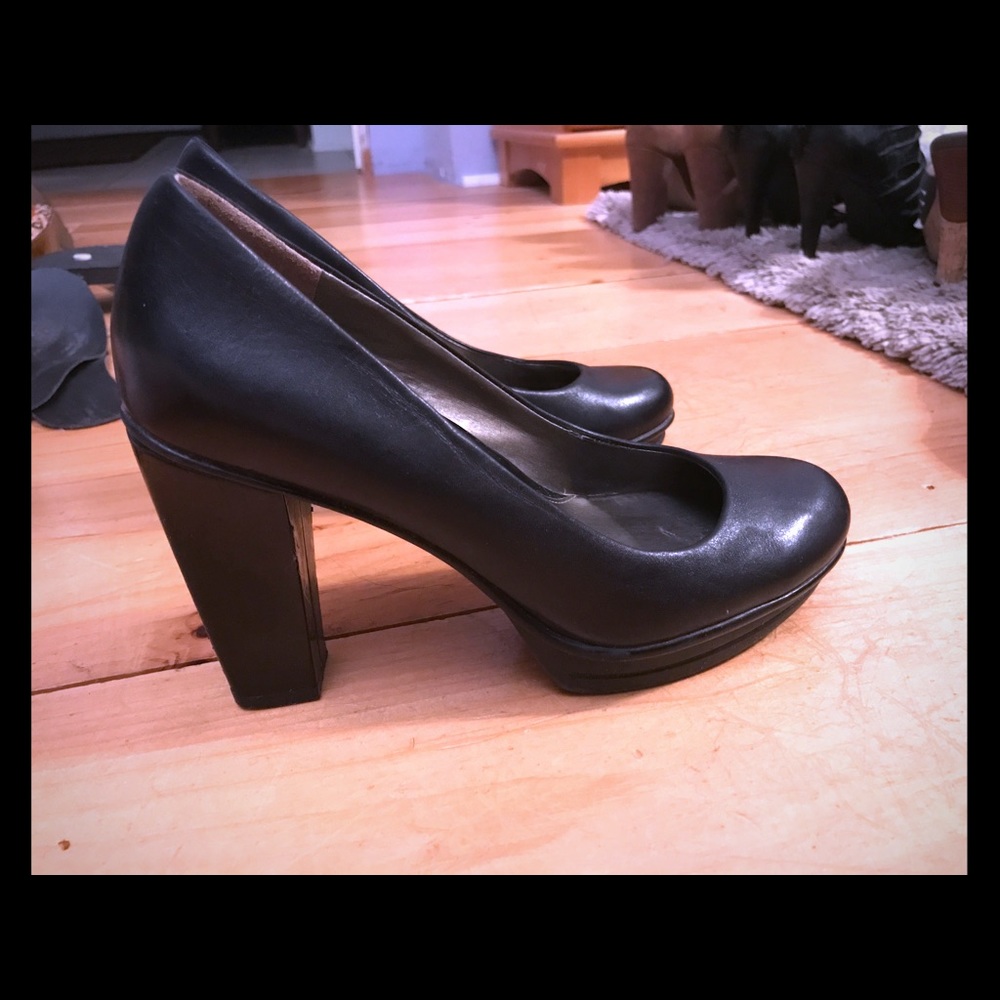 Black high heels